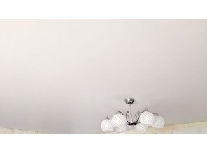 Монтаж потолка для зала 17 м2 с использованием пленки VIPCEILING серии MONLANGE M9001 (4.35)