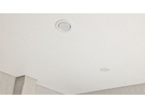 Монтаж потолка в коридоре 8 м2 с использованием пленки VIPCEILING серии MONLANGE M9001 (2.60)