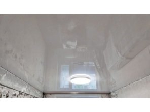 Монтаж потолка для зала 17 м2 с использованием пленки VIPCEILING серии MONLANGE L9001 (3.25)