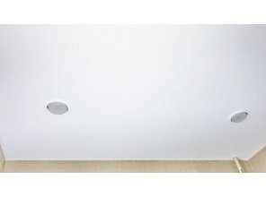 Монтаж потолка в ванной 3 м2 с использованием пленки VIPCEILING серии MONLANGE M9001 (2.15)