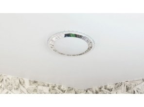 Монтаж потолка на кухне 6 м2 с использованием пленки VIPCEILING серии MONLANGE S9020 (2.60)