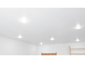 Монтаж потолка в детской 12 м2 с использованием пленки VIPCEILING серии MONLANGE S9020 (3.25)