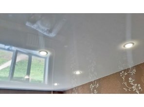 Монтаж потолка для зала 17 м2 с использованием пленки VIPCEILING серии MONLANGE L9001 (3.50)