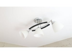 Монтаж потолка на кухне 7 м2 с использованием пленки VIPCEILING серии MONLANGE M9001 (2.60)