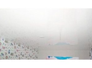 Монтаж потолка в детской 9 м2 с использованием пленки VIPCEILING серии MONLANGE L9001 (2.60)