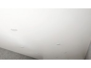 Монтаж потолка на кухне 14 м2 с использованием пленки VIPCEILING серии MONLANGE S9020 (2.60)