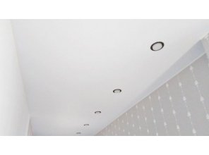 Монтаж потолка в коридоре 10 м2 с использованием пленки VIPCEILING серии MONLANGE S9020 (2.15)