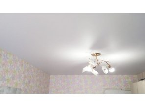 Монтаж потолка в детской 10 м2 с использованием пленки VIPCEILING серии MONLANGE M9001 (2.60)