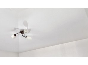 Монтаж потолка для зала 18 м2 с использованием пленки VIPCEILING серии MONLANGE L9001 (4.00)