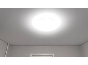 Монтаж потолка в детской 9 м2 с использованием пленки VIPCEILING серии MONLANGE M9001 (3.25)