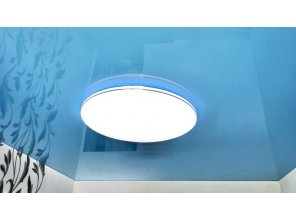 Монтаж потолка в спальне 12 м2 с использованием пленки VIPCEILING серии MONLANGE L9086 (3.50)