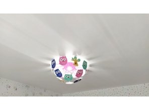 Монтаж потолка в детской 7 м2 с использованием пленки VIPCEILING серии MONLANGE M9001 (2.60)