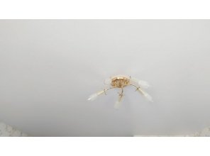 Монтаж потолка в гостиной 15 м2 с использованием пленки VIPCEILING серии MONLANGE M9001 (3.25)