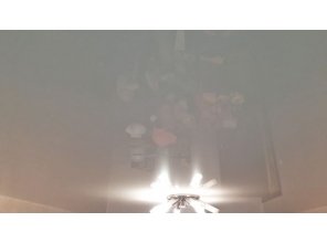 Монтаж потолка для зала 11 м2 с использованием пленки VIPCEILING серии MONLANGE L9001 (3.25)