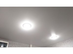 Монтаж потолка в прихожей 2 м2 с использованием пленки VIPCEILING серии MONLANGE S9020 (2.15)