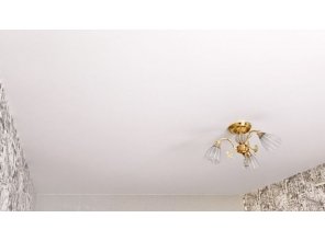 Монтаж потолка в детской 13 м2 с использованием пленки VIPCEILING серии MONLANGE M9001 (2.60)