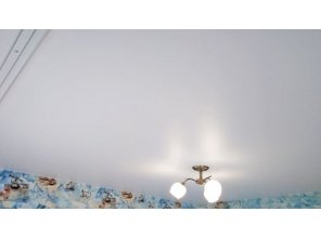 Монтаж потолка в детской 10 м2 с использованием пленки VIPCEILING серии MONLANGE M9001 (3.25)