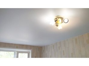 Монтаж потолка в детской 13 м2 с использованием пленки VIPCEILING серии MONLANGE M9001 (2.60)