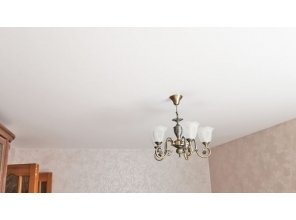 Монтаж потолка для зала 18 м2 с использованием пленки VIPCEILING серии MONLANGE M9001 (3.80)