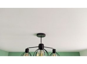 Монтаж потолка в спальне 11 м2 с использованием пленки VIPCEILING серии MONLANGE M9001 (3.25)