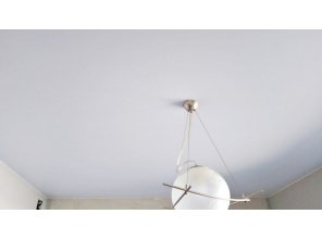 Монтаж потолка на кухне 9 м2 с использованием пленки VIPCEILING серии MONLANGE S9020 (2.60)