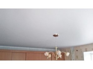 Монтаж потолка для зала 22 м2 с использованием пленки VIPCEILING серии MONLANGE S9020 (3.80)