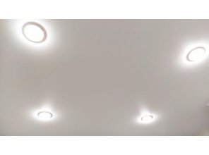 Монтаж потолка в ванной 4 м2 с использованием пленки VIPCEILING серии MONLANGE M9001 (2.15)