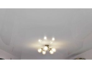 Монтаж потолка для зала 18 м2 с использованием пленки VIPCEILING серии MONLANGE L9001 (3.50)