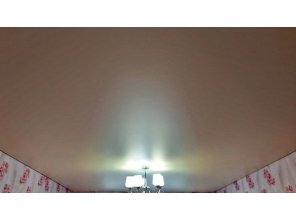 Монтаж потолка для зала 17 м2 с использованием пленки VIPCEILING серии MONLANGE M9102 (3.50)