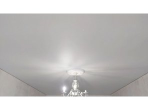 Монтаж потолка для зала 18 м2 с использованием пленки VIPCEILING серии MONLANGE M9001 (3.25)