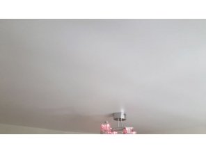 Монтаж потолка в спальне 12 м2 с использованием пленки VIPCEILING серии MONLANGE S9020 (3.25)