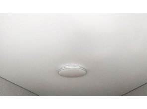 Монтаж потолка в спальне 10 м2 с использованием пленки VIPCEILING серии MONLANGE M9001 (2.60)