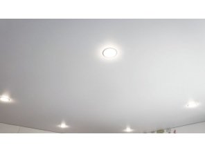 Монтаж потолка в детской 14 м2 с использованием пленки VIPCEILING серии MONLANGE M9001 (3.50)