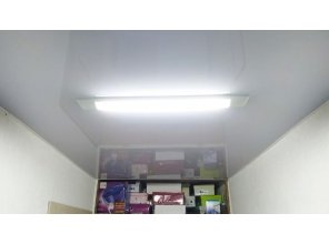 Монтаж потолка в коридоре 4 м2 с использованием пленки VIPCEILING серии MONLANGE L9090 (3.50)