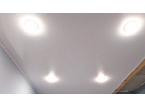 Монтаж потолка в коридоре 5 м2 с использованием пленки VIPCEILING серии MONLANGE M9001 (2.15)