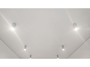 Монтаж потолка в спальне 14 м2 с использованием пленки VIPCEILING серии MONLANGE S9020 (3.25)