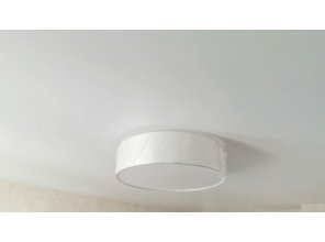 Монтаж потолка в спальне 10 м2 с использованием пленки VIPCEILING серии MONLANGE S9020 (3.25)