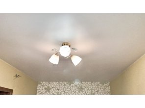 Монтаж потолка в детской 11 м2 с использованием пленки VIPCEILING серии MONLANGE M9001 (2.60)