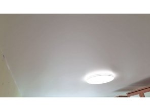 Монтаж потолка в спальне 15 м2 с использованием пленки VIPCEILING серии MONLANGE S9020 (3.25)