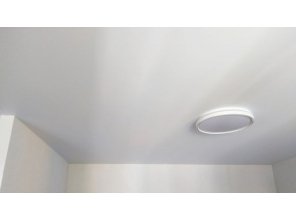 Монтаж потолка в спальне 15 м2 с использованием пленки VIPCEILING серии MONLANGE M9001 (3.80)