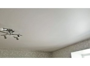 Монтаж потолка для зала 20 м2 с использованием пленки VIPCEILING серии MONLANGE M9001 (4.35)