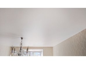 Монтаж потолка для зала 17 м2 с использованием пленки VIPCEILING серии MONLANGE S9020 (3.25)