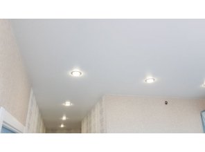 Монтаж потолка в квартире 20 м2 с использованием пленки VIPCEILING серии MONLANGE S9020 (3.25)