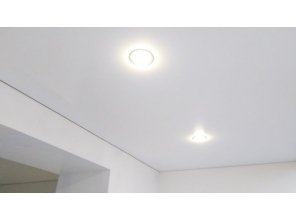 Монтаж потолка в квартире 6 м2 с использованием пленки VIPCEILING серии MONLANGE S9020 (2.15)