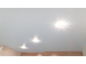 Монтаж потолка в прихожей 8 м2 с использованием пленки VIPCEILING серии MONLANGE S9020 (2.60)