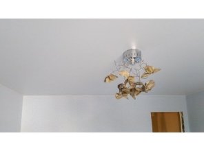 Монтаж потолка в детской 14 м2 с использованием пленки VIPCEILING серии MONLANGE M9001 (3.80)