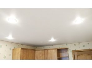 Монтаж потолка в детской 11 м2 с использованием пленки VIPCEILING серии MONLANGE M9001 (3.25)