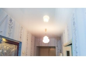 Монтаж потолка в коридоре 8 м2 с использованием пленки VIPCEILING серии MONLANGE L9001 (3.25)