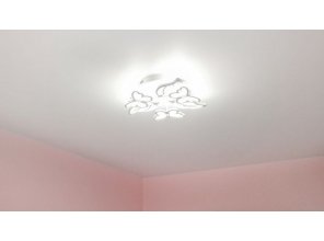 Монтаж потолка в спальне 12 м2 с использованием пленки VIPCEILING серии MONLANGE S9020 (3.25)