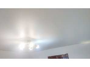 Монтаж потолка для зала 18 м2 с использованием пленки VIPCEILING серии MONLANGE M9001 (4.35)